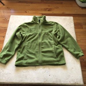 🥑 Columbia Fleece Zip Up (Unisex)